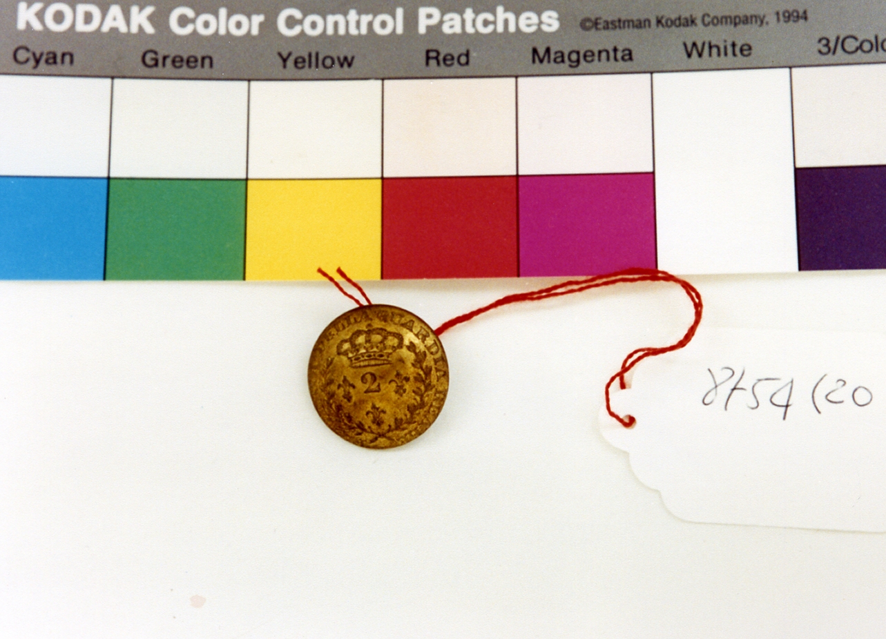 bottone - bottega napoletana (sec. XIX)