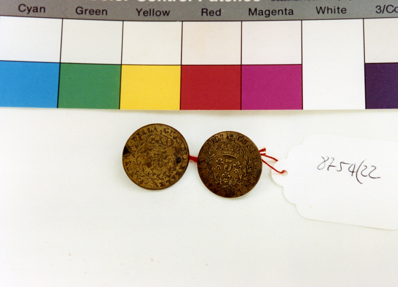 bottone, serie - bottega napoletana (sec. XIX)