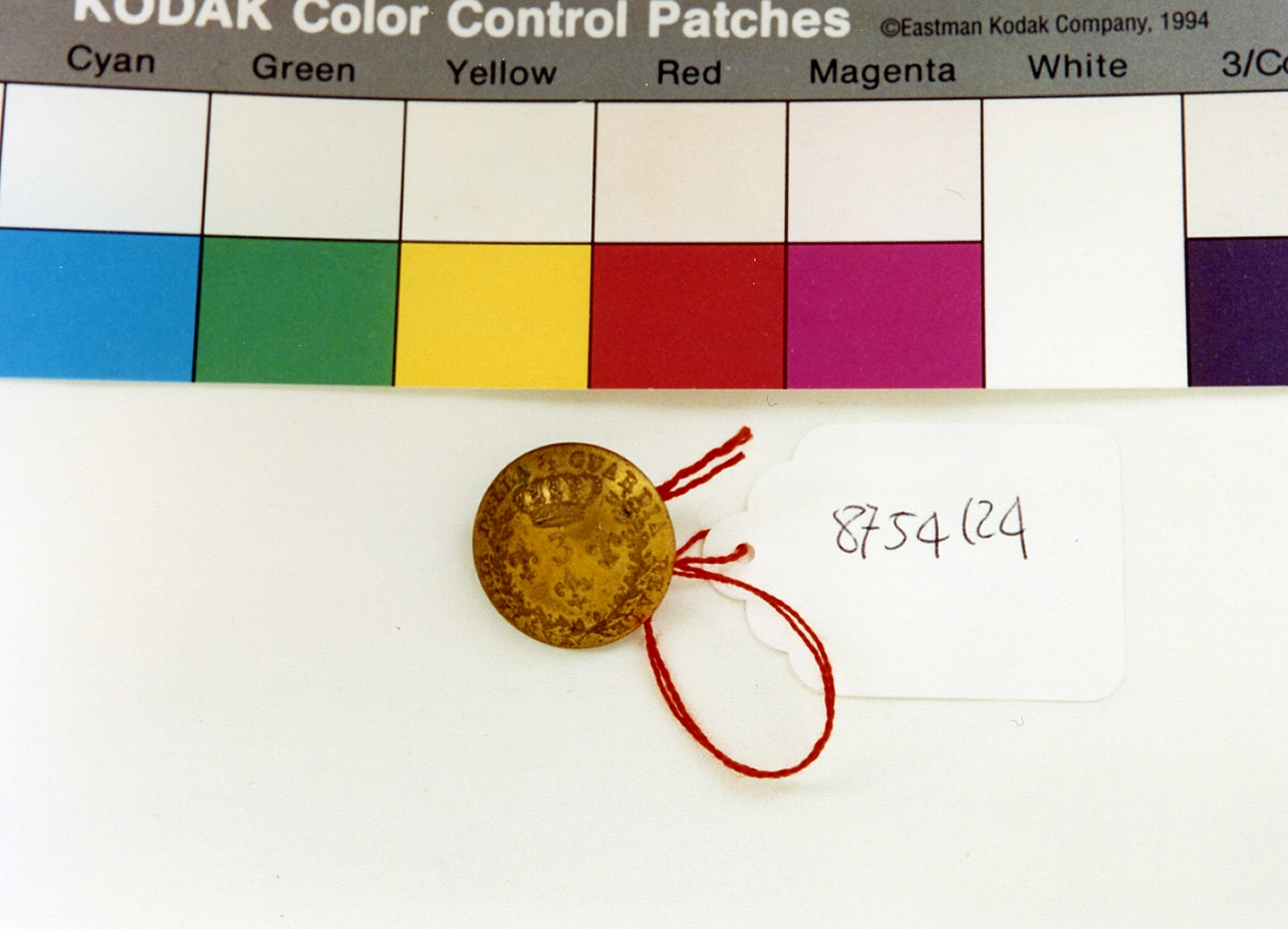 bottone - bottega napoletana (sec. XIX)