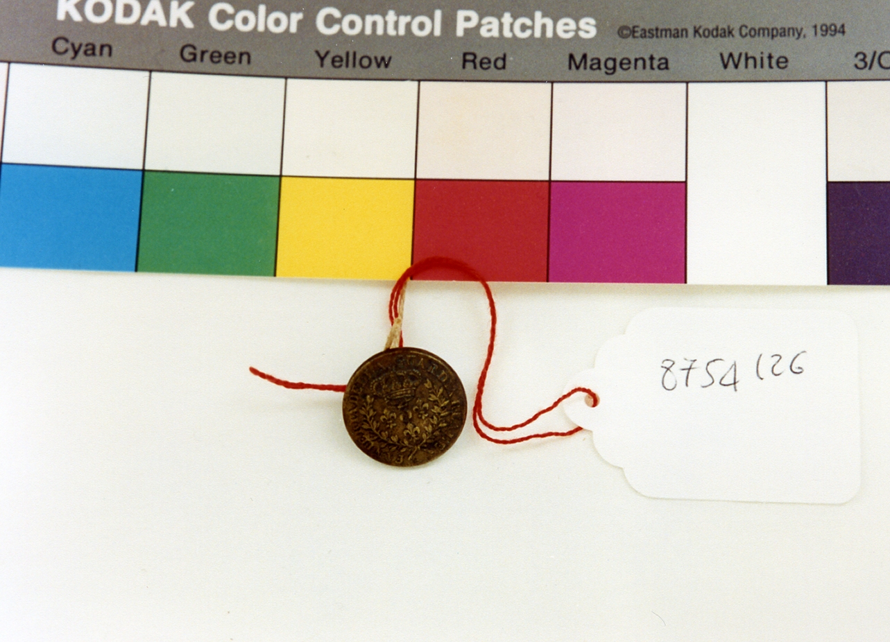 bottone - bottega napoletana (sec. XIX)