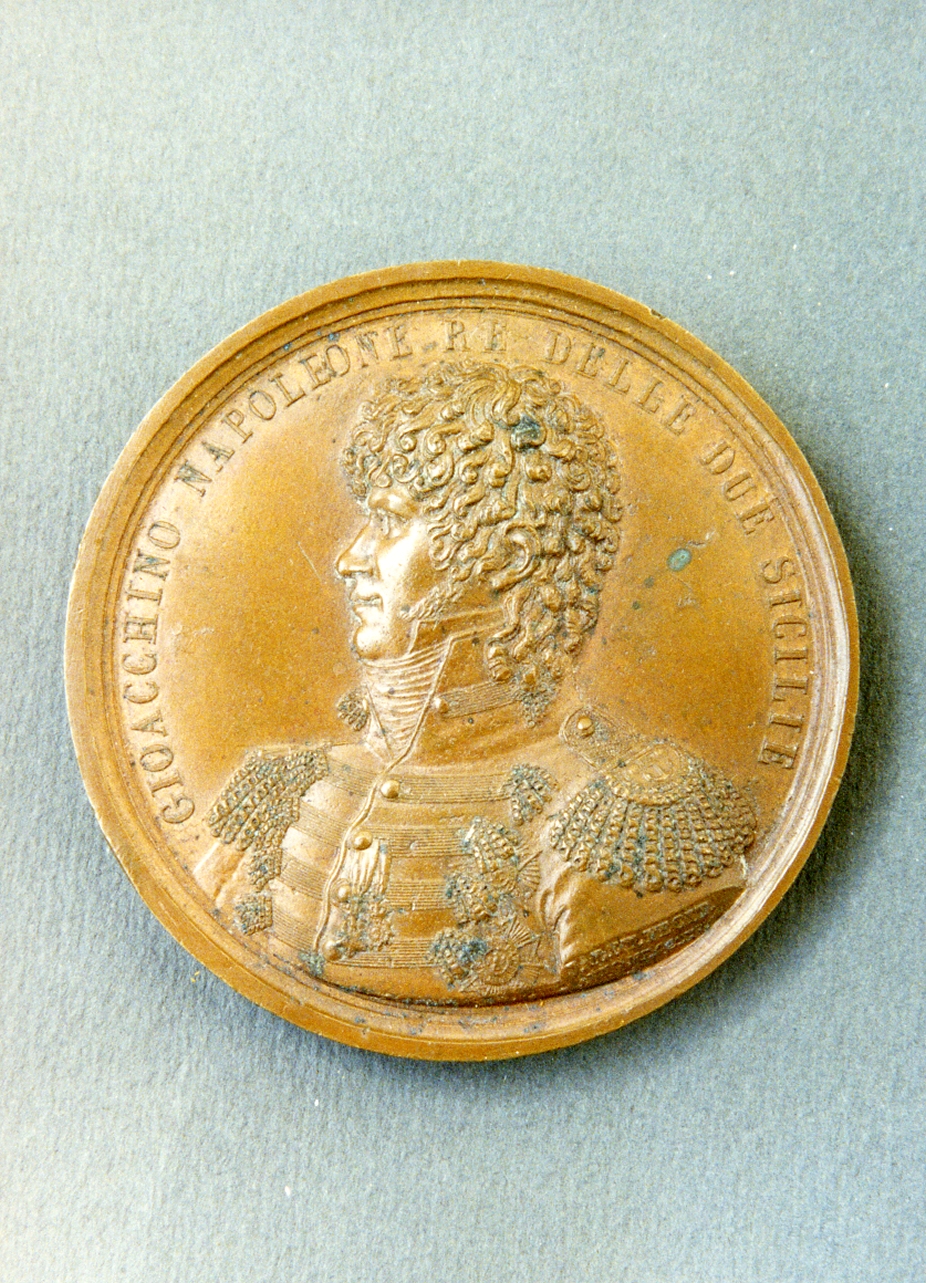 ritratto d'uomo (medaglia) di Jaley Louis (sec. XIX)