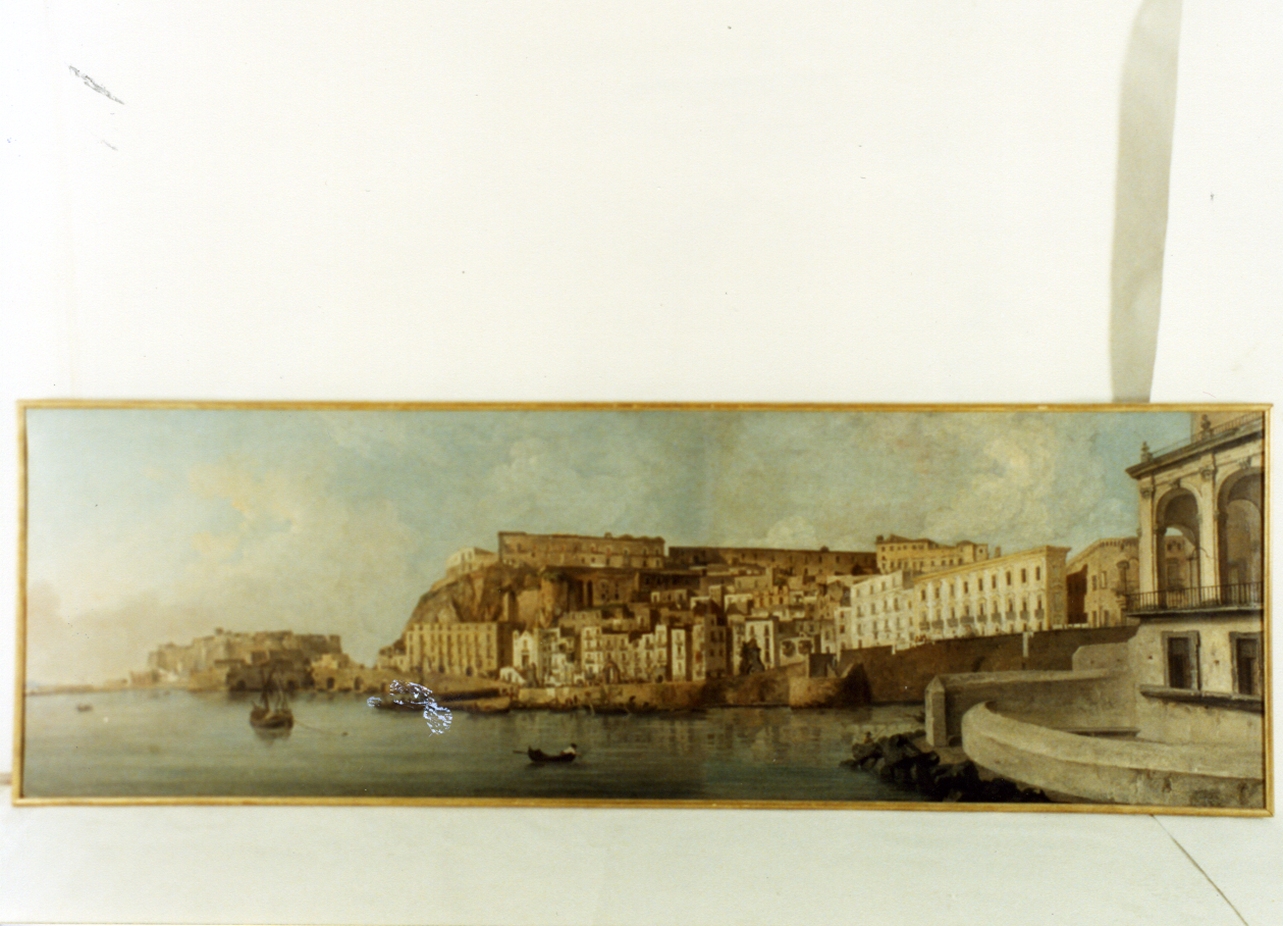 veduta di città (dipinto) di Bonavia Carlo (seconda metà sec. XVIII)