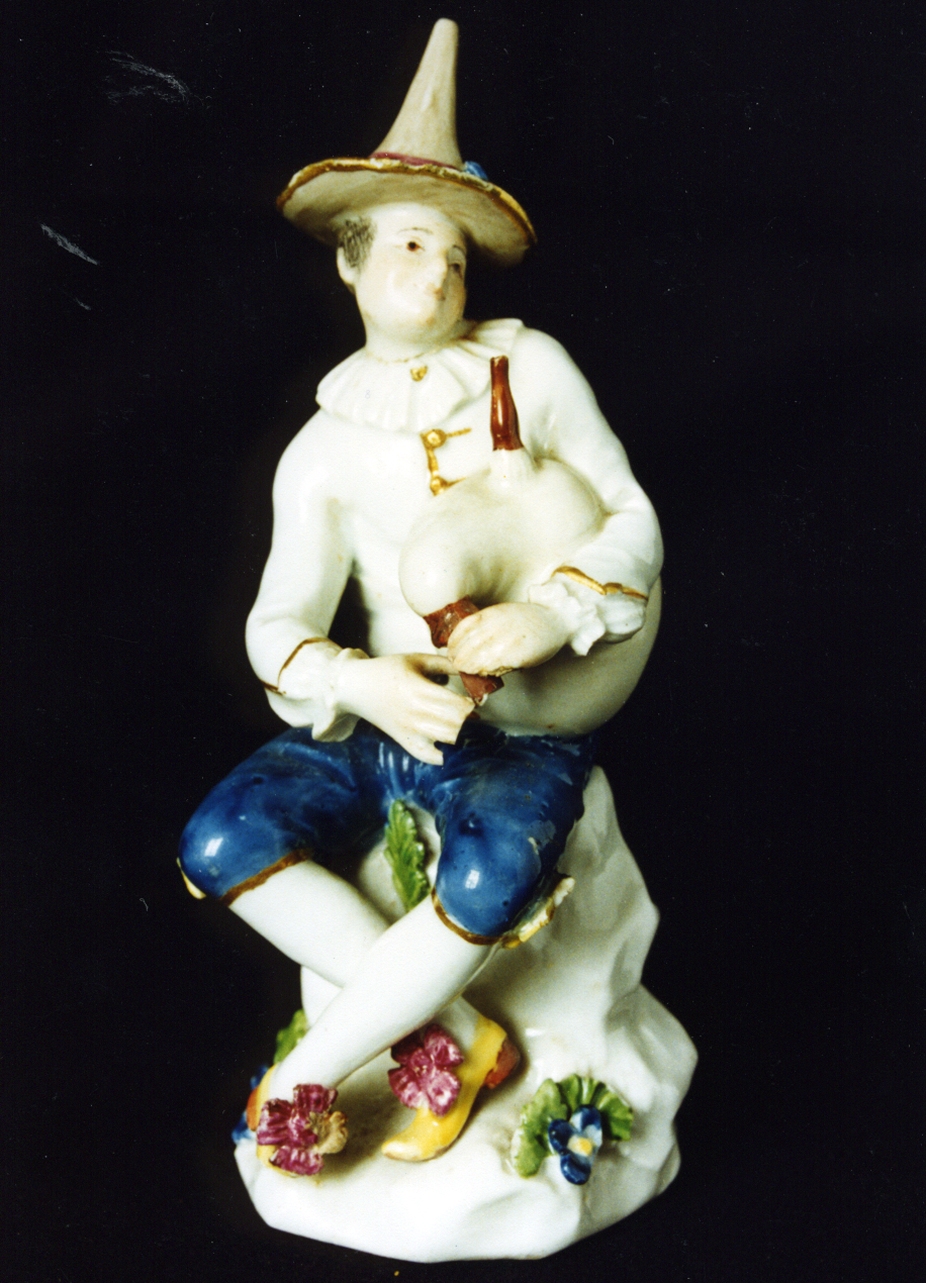 figura maschile (statuetta) - manifattura di Meissen (sec. XVIII)