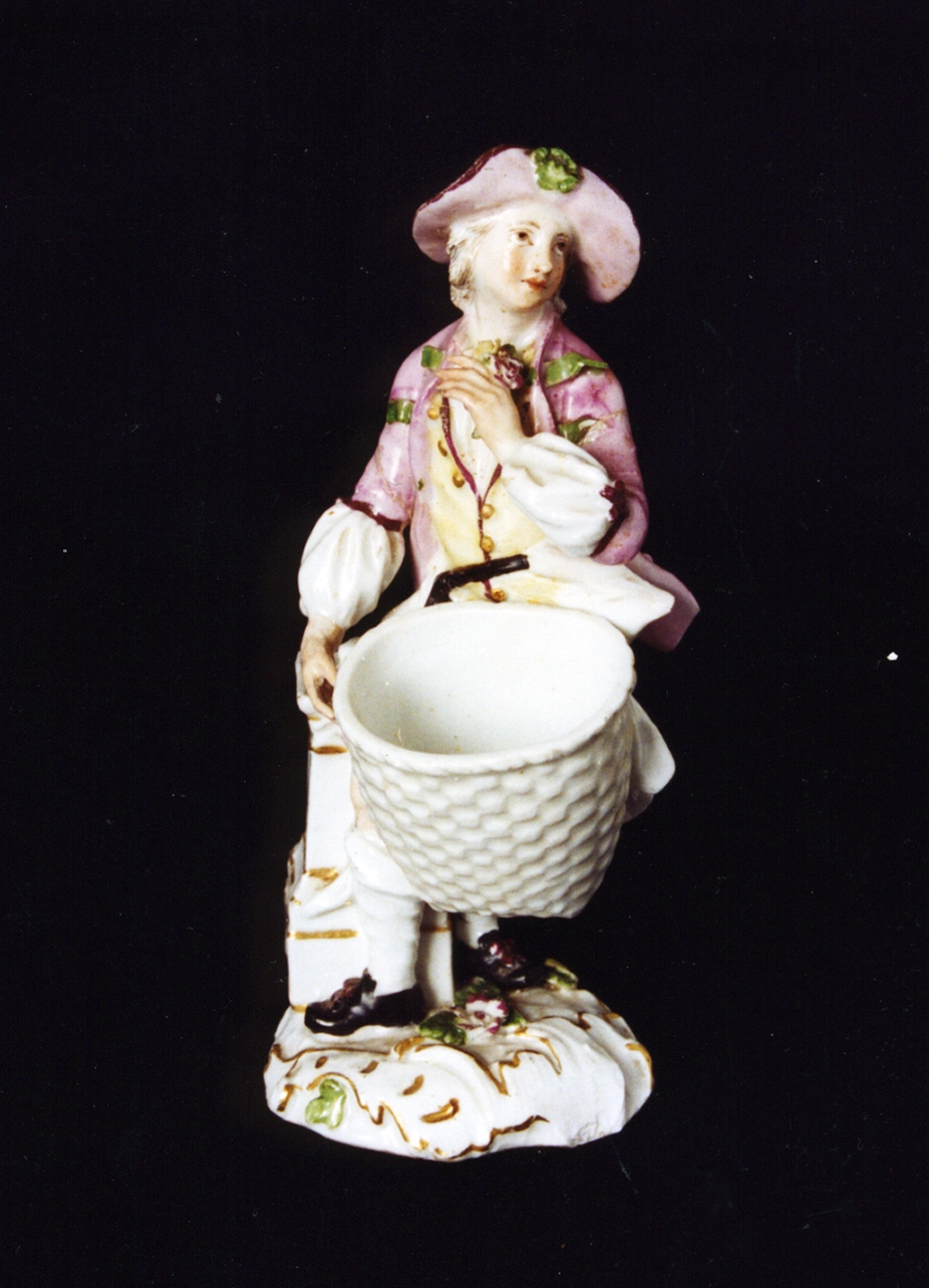figura maschile (statuetta) - manifattura di Meissen (sec. XVIII)