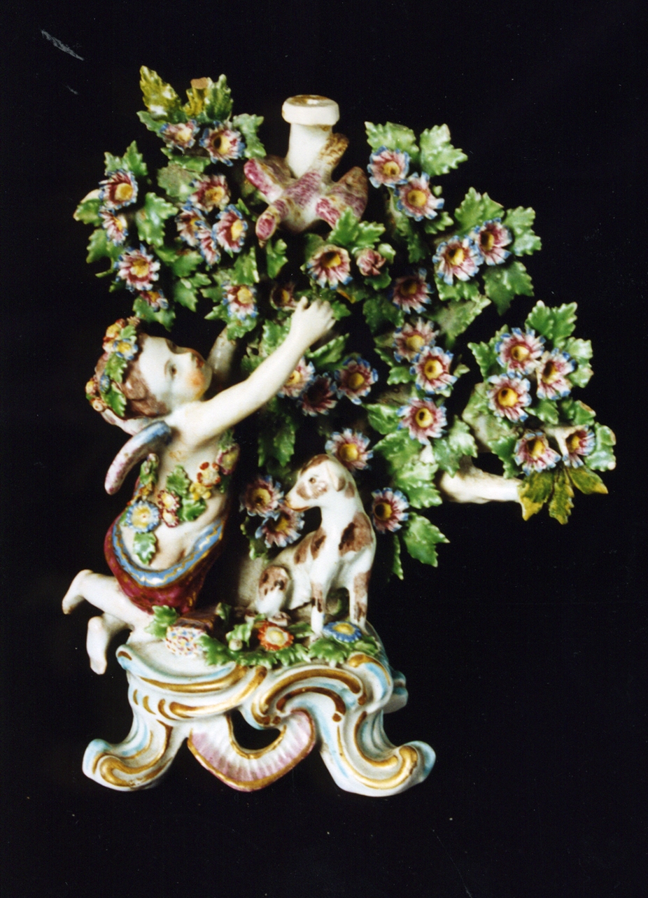 Cupido (gruppo scultoreo) - manifattura di Chelsea (sec. XVIII)