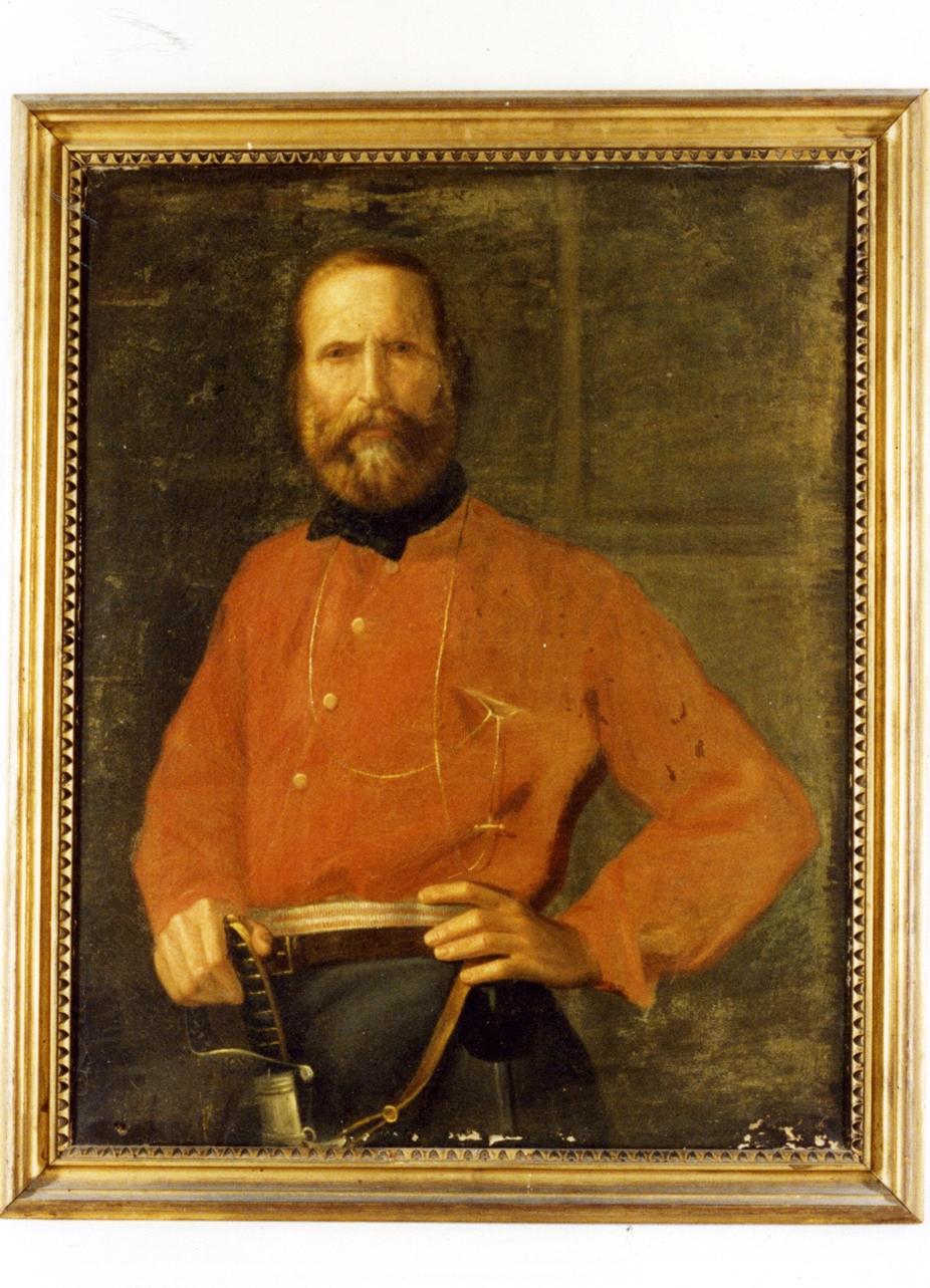 ritratto d'uomo (dipinto) - ambito napoletano (sec. XIX)