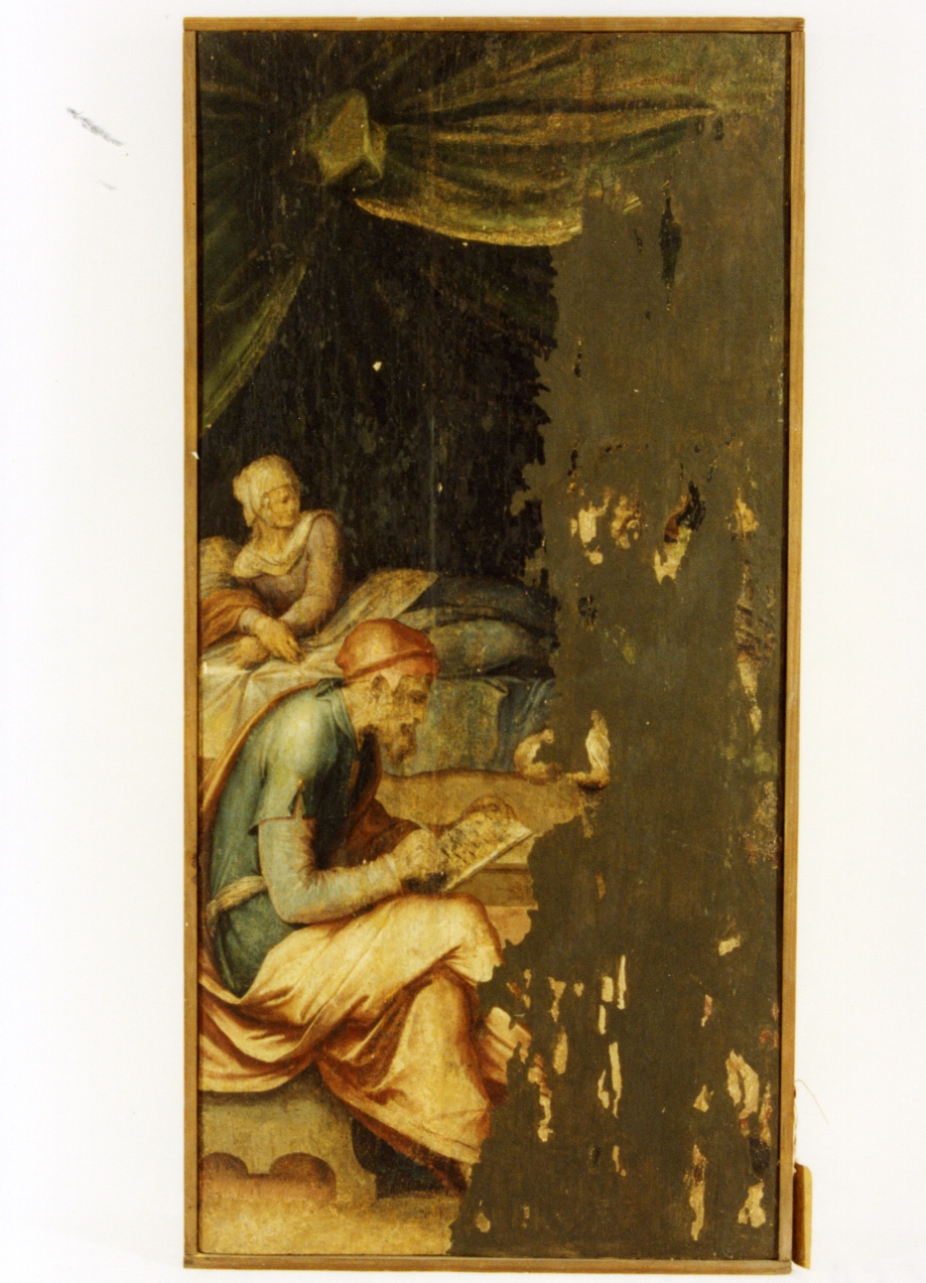 nascita di San Giovanni Battista (dipinto) di Vasari Giorgio (sec. XVI)