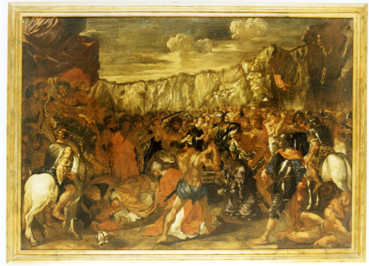 martirio di San Gennaro (dipinto) di De Simone Niccolò (sec. XVII)