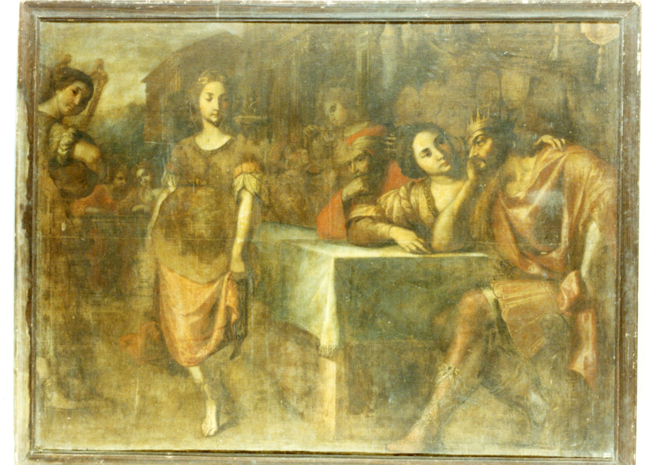 danza di Salomè (dipinto) di Rosa Carlo (sec. XVII)