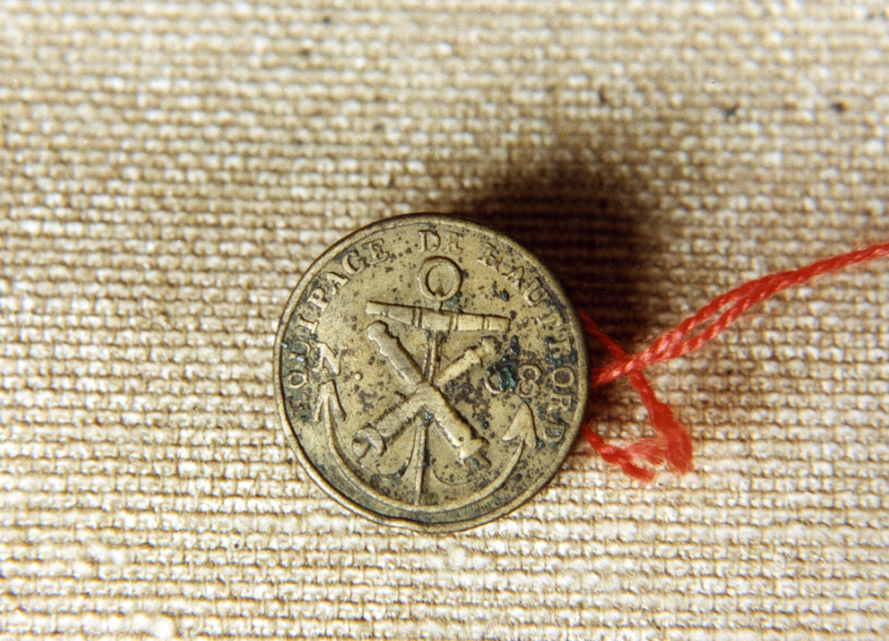 bottone - bottega francese (sec. XIX)