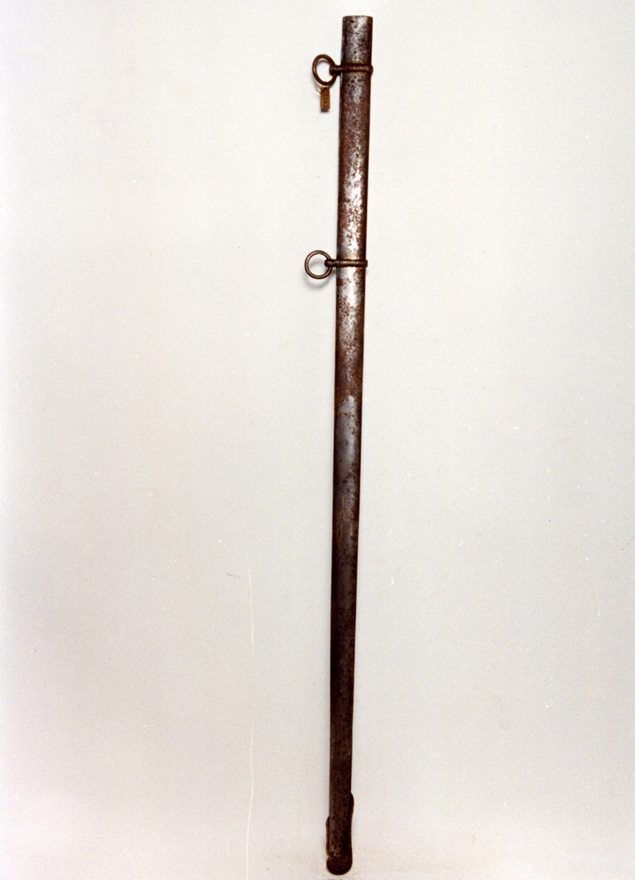 fodero di sciabola - bottega napoletana (sec. XIX)