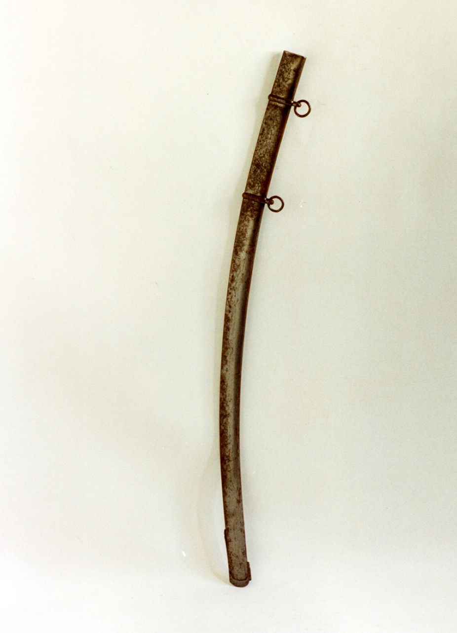 fodero di sciabola - bottega napoletana (sec. XIX)