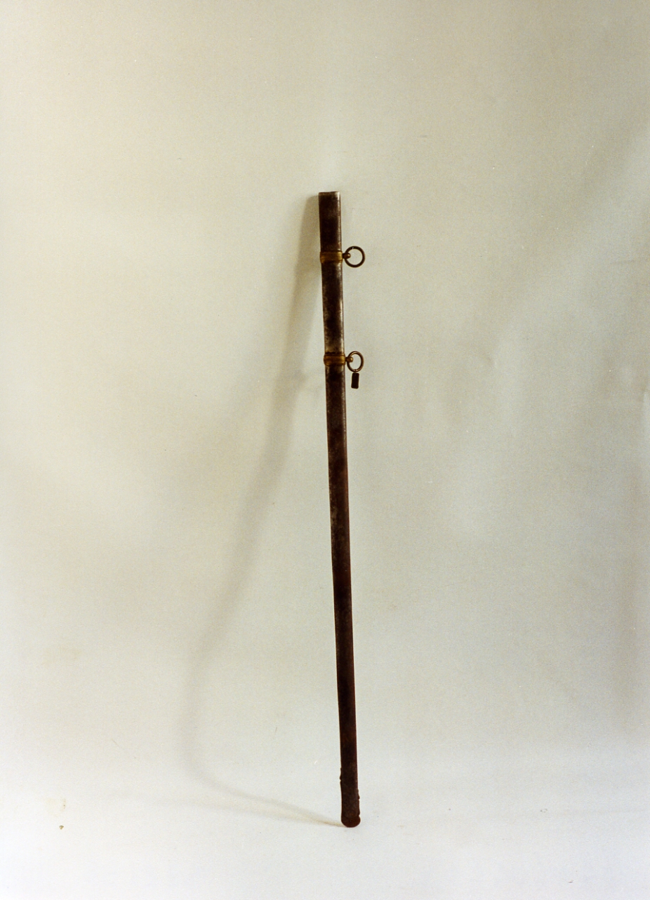 fodero di sciabola - bottega napoletana (sec. XIX)