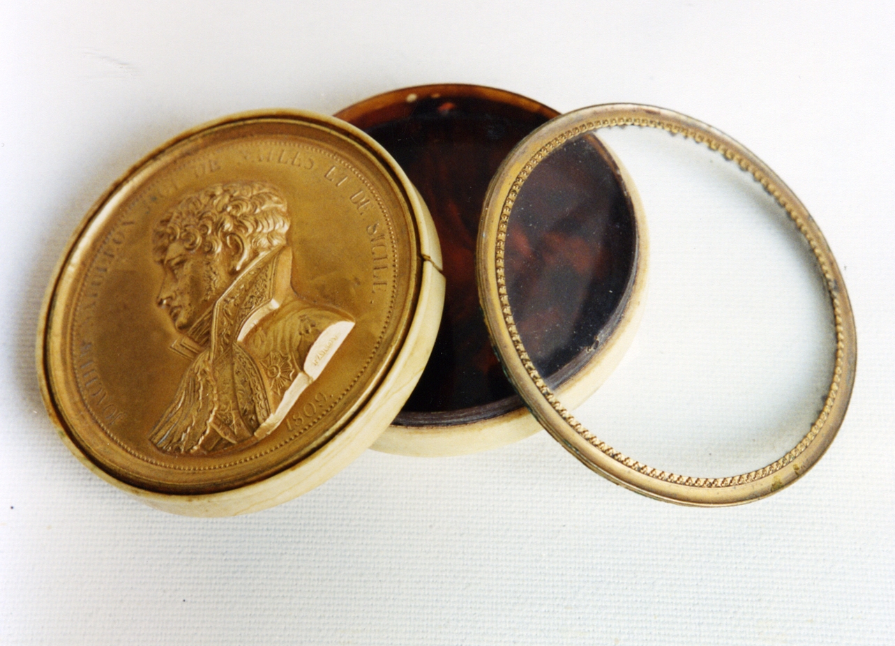 tabacchiera - bottega italiana (sec. XIX)