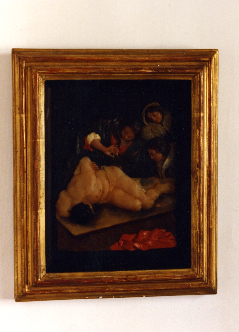 San Sebastiano curato da Irene (rilievo) di Pieri Giovanni Francesco (sec. XVIII)