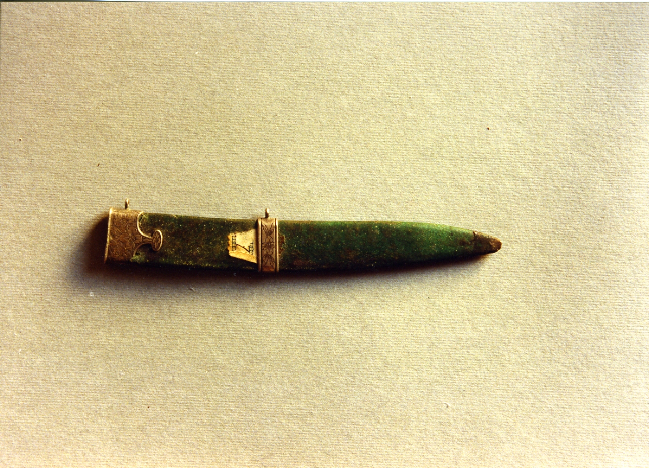 fodero di daga - bottega napoletana (secc. XVIII/ XIX)