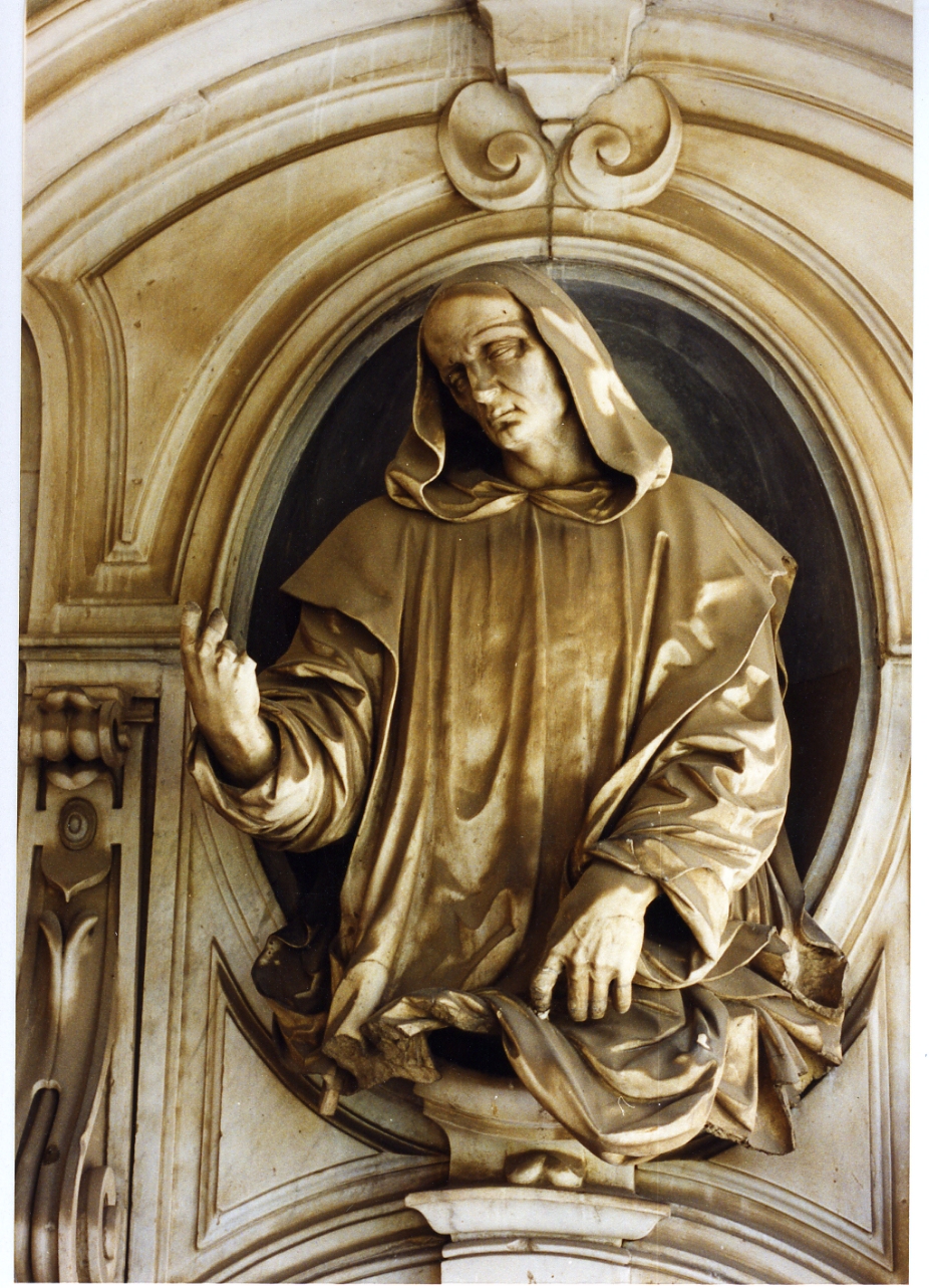 Santo (busto) - bottega italiana (sec. XVII)