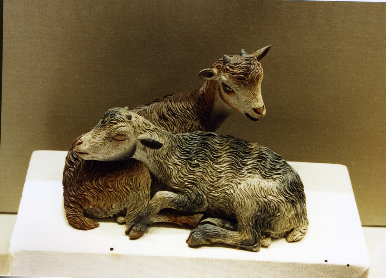 animali (scultura miniaturistica) di Gallo Francesco (secc. XVIII/ XIX)
