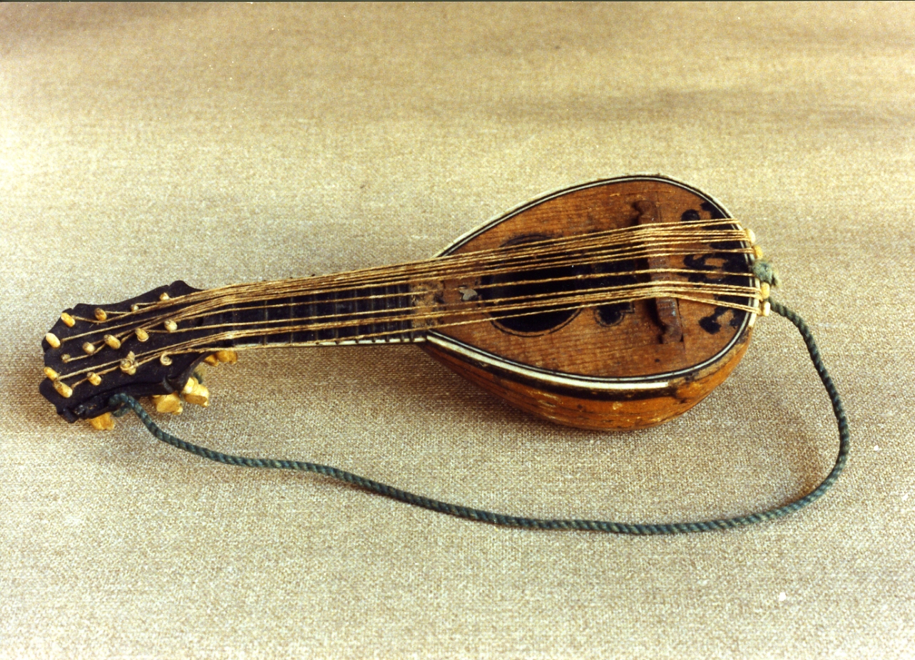 mandolino - bottega napoletana (secc. XVIII/ XIX)