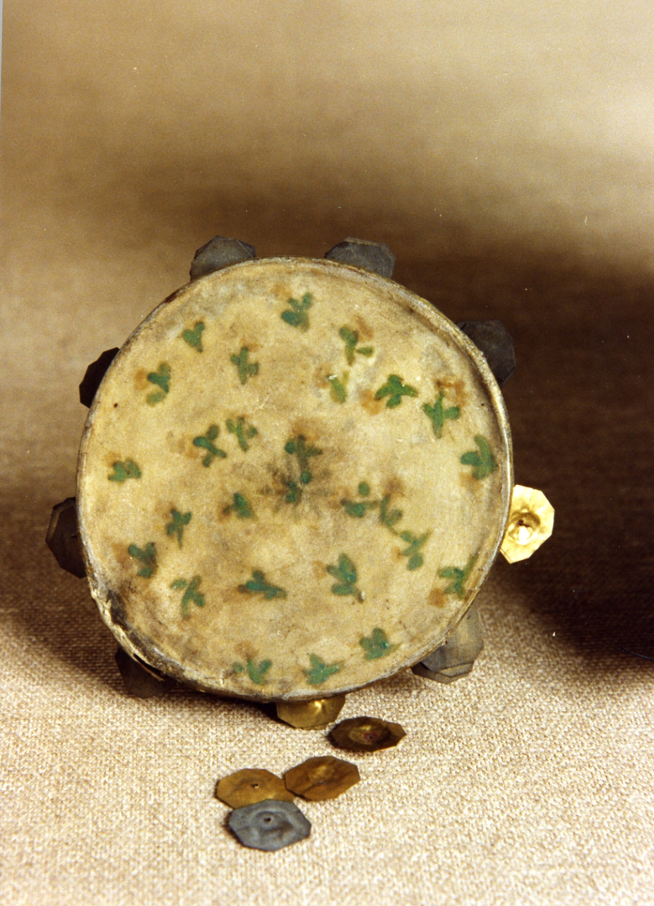 tamburello - bottega napoletana (secc. XVIII/ XIX)