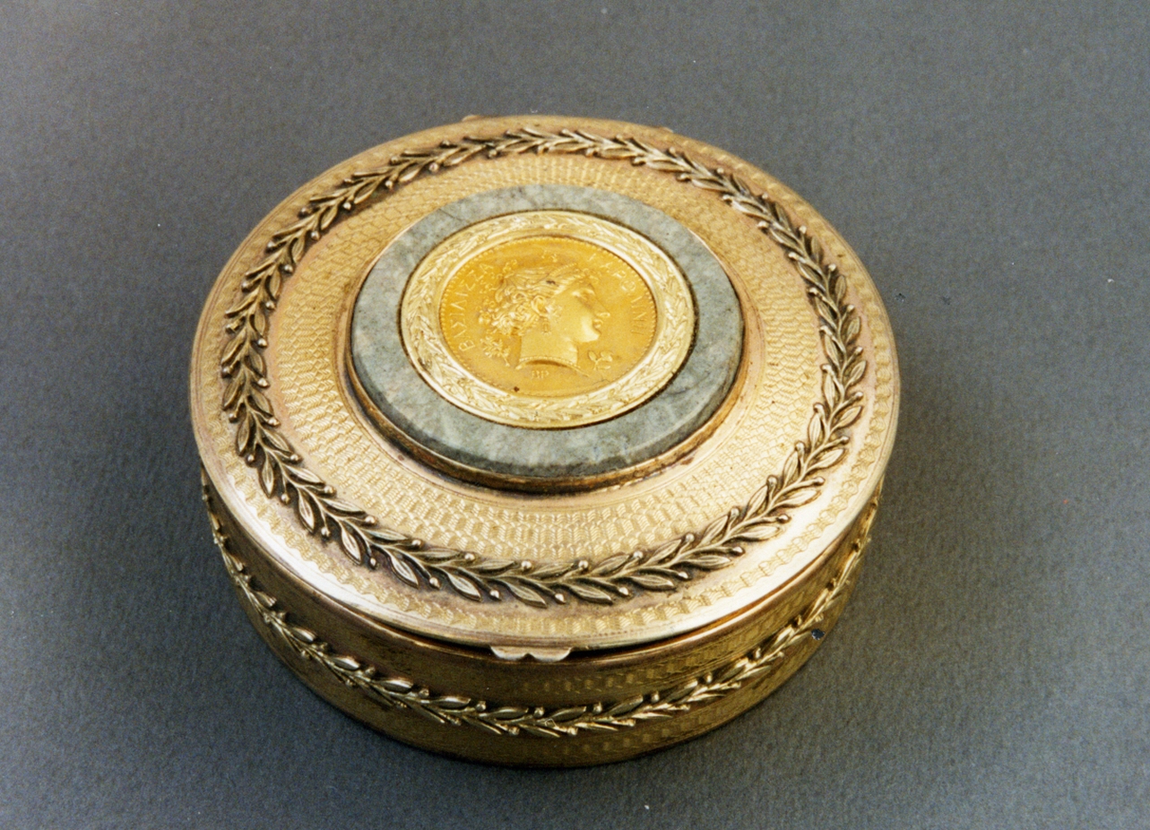 tabacchiera - bottega italiana (sec. XIX)