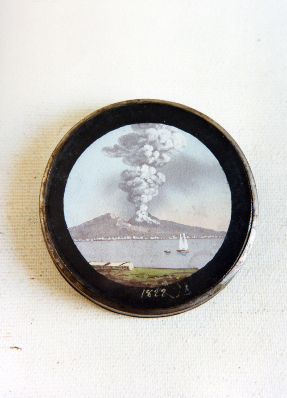 veduta di città (dipinto) - ambito italiano (sec. XIX)