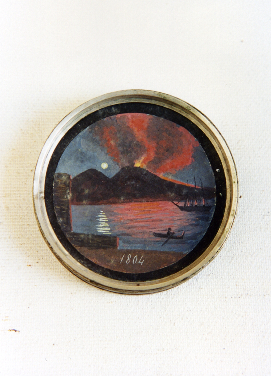 veduta di città (dipinto) - bottega italiana (sec. XIX)