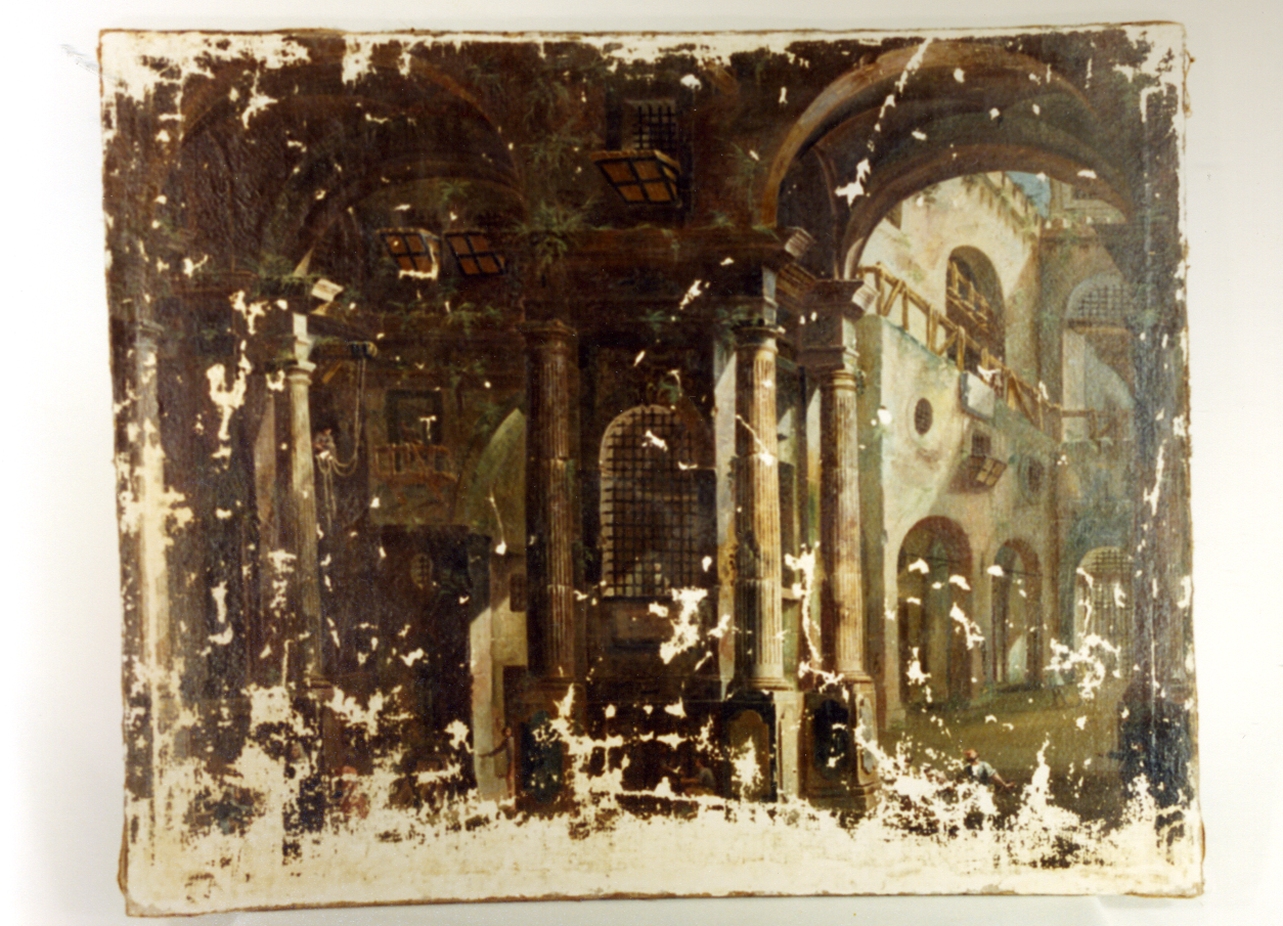 architettura (dipinto) di Dal Re Vincenzo (secondo quarto sec. XVIII)