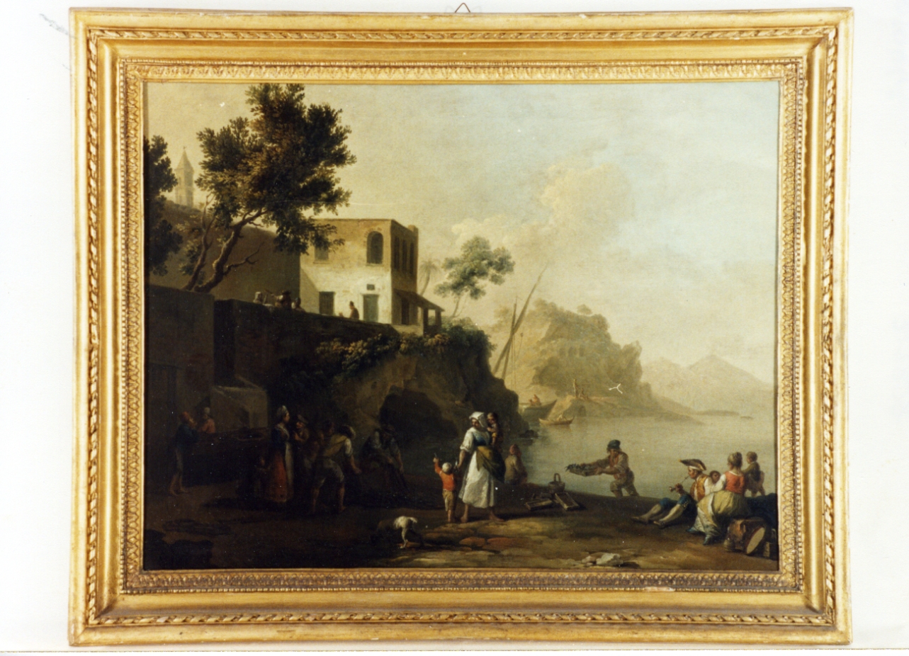 paesaggio (dipinto) di Fabris Pietro (sec. XVIII)