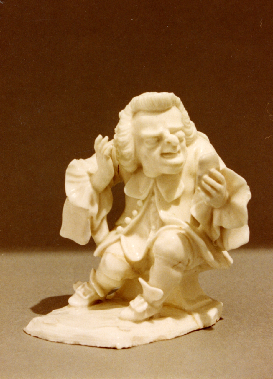 ritratto d'uomo (statuetta) - Real Fabbrica di Napoli (sec. XVIII)