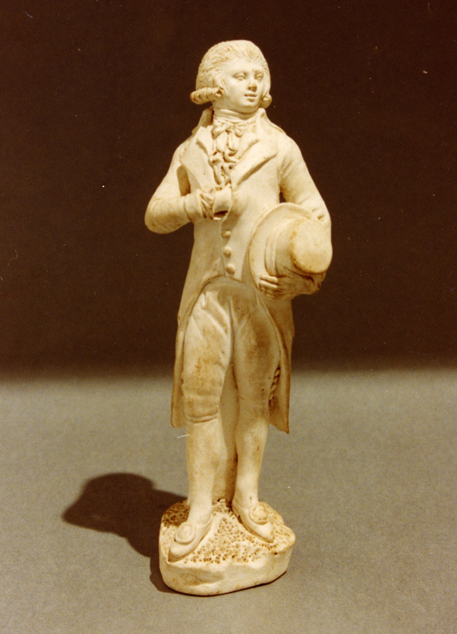 figura maschile (statuetta) - Real Fabbrica di Napoli (secc. XVIII/ XIX)