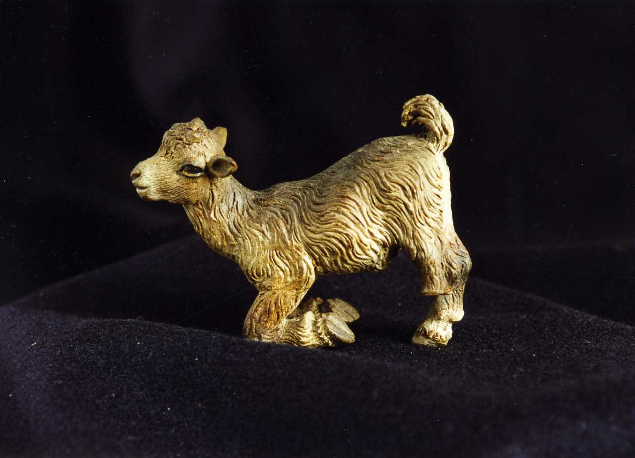 animali (scultura miniaturistica) - manifattura napoletana (secc. XVIII/ XIX)