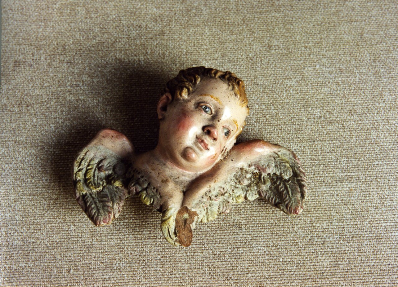 putto (statuetta) - manifattura napoletana (fine/inizio secc. XVIII/ XIX)