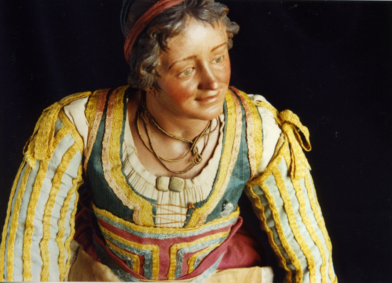 collana (scultura miniaturistica) - manifattura napoletana (fine sec. XVIII)