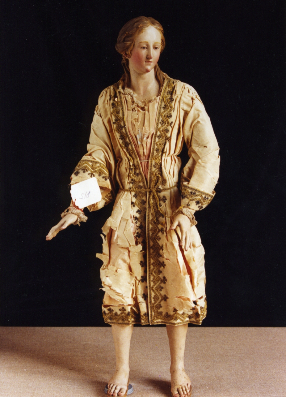 giovane orientale (scultura miniaturistica) - bottega napoletana (sec. XIX)