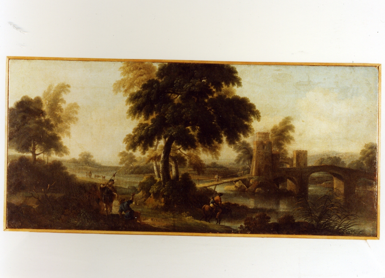 paesaggio (dipinto) di Pagano Michele (primo quarto sec. XVIII)