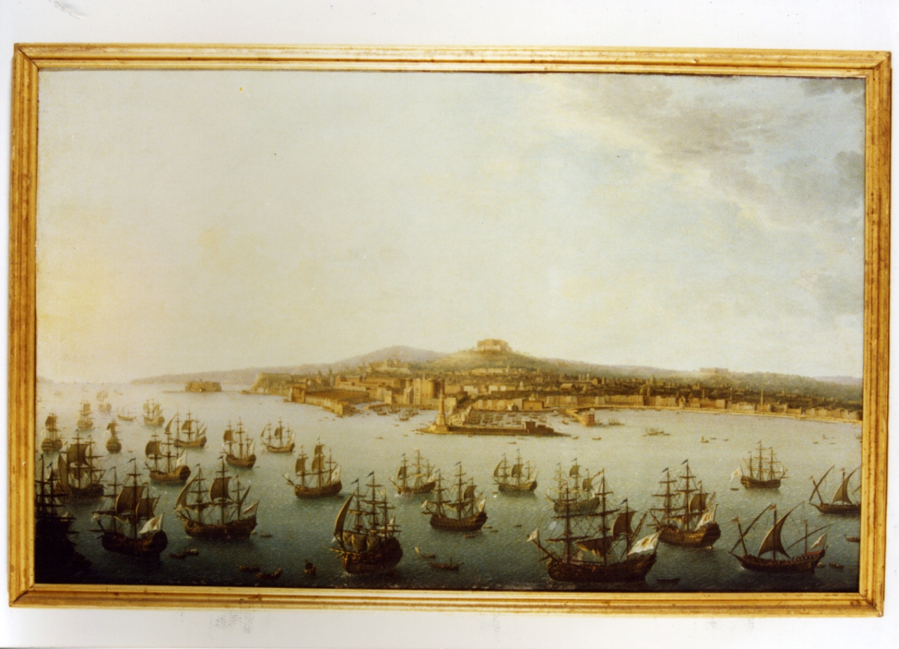 paesaggio marino (dipinto) di Joli Antonio (sec. XVIII)