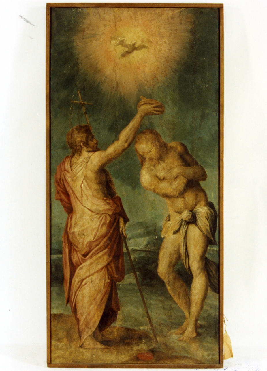 battesimo di Cristo (dipinto) di Vasari Giorgio (sec. XVI)