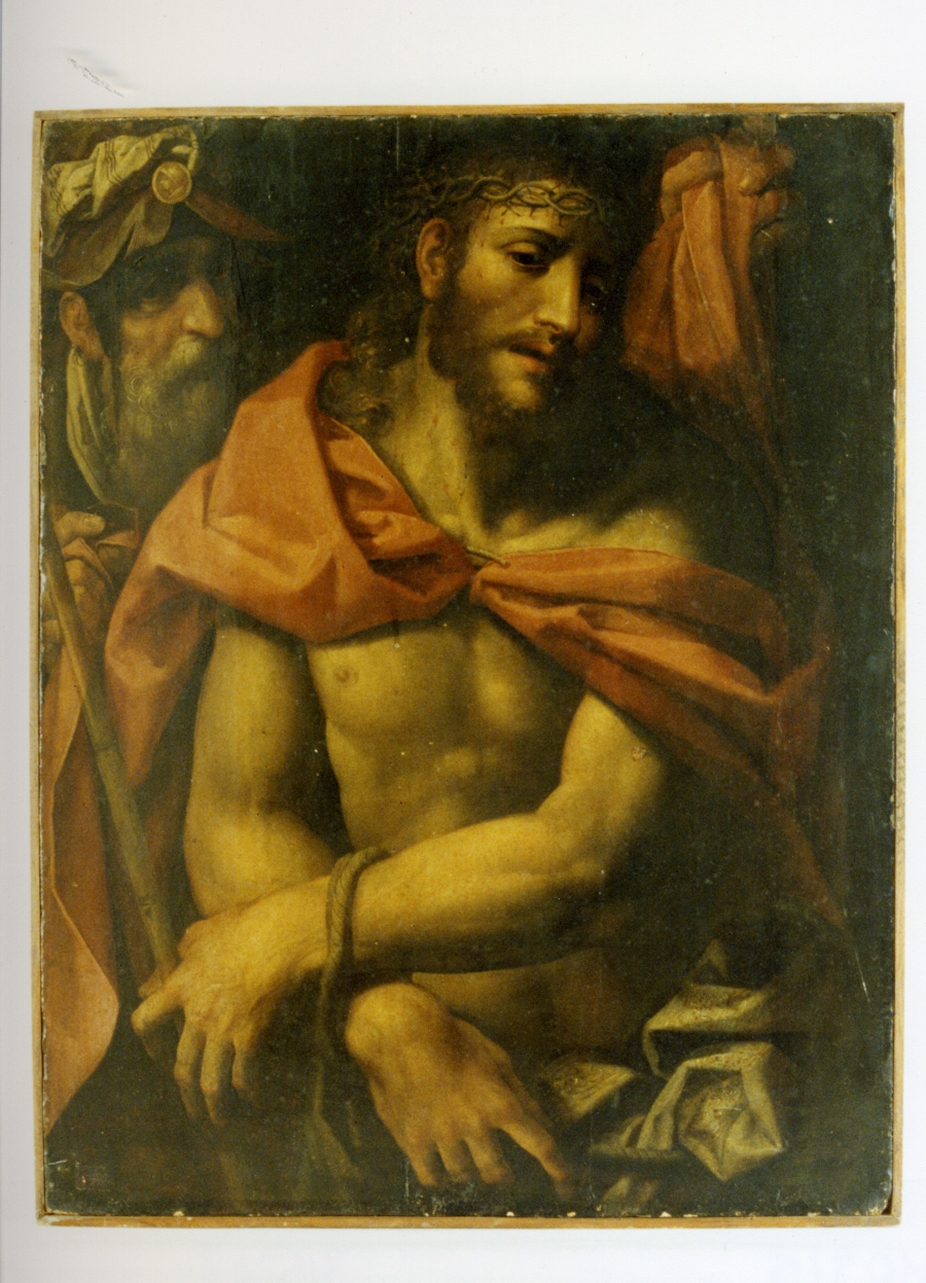 Ecce Homo (dipinto) di Borghese Ippolito (fine/inizio secc. XVI/ XVII)