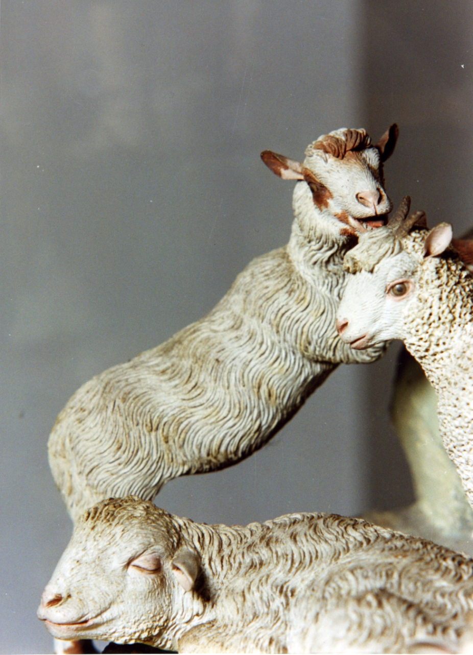 animali (statuetta di presepio) - bottega napoletana (secc. XVIII/ XIX)