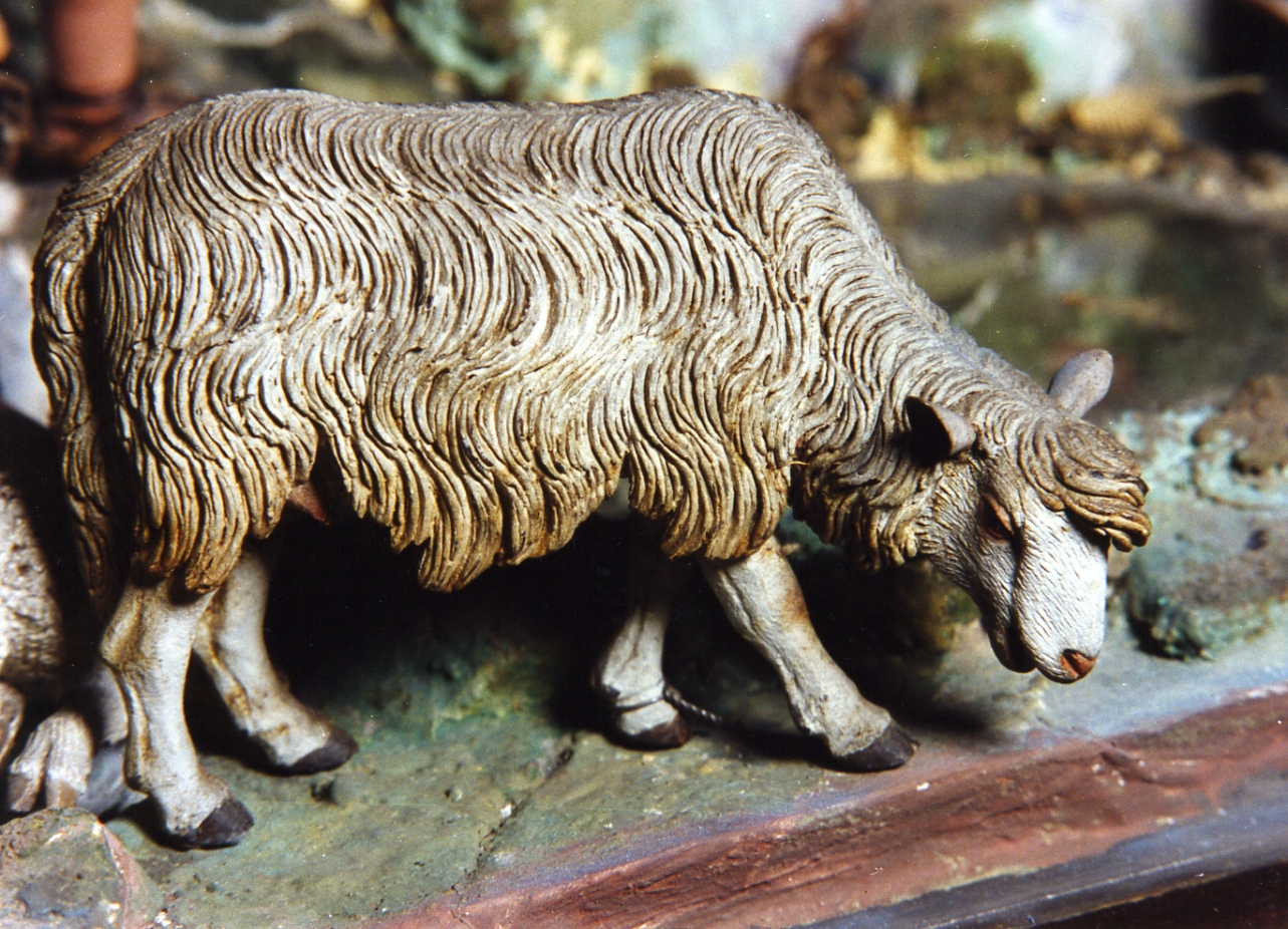 animali (statuetta di presepio) - bottega napoletana (secc. XVIII/ XIX)