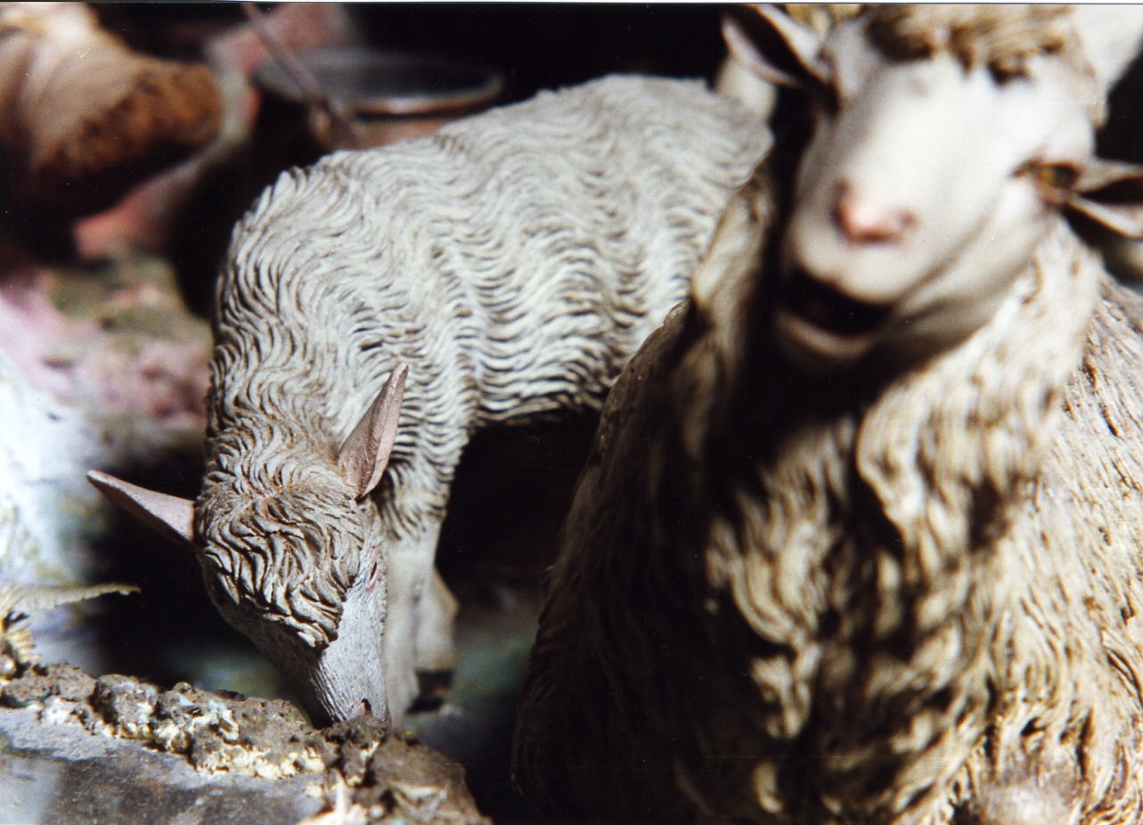 animali (statuetta di presepio) - bottega napoletana (secc. XVIII/ XIX)