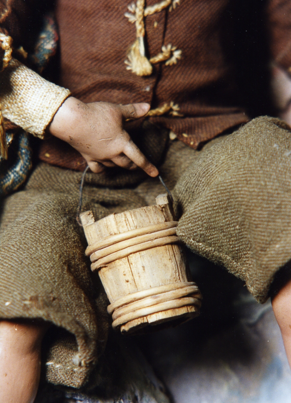 tino (scultura miniaturistica) - bottega napoletana (secc. XVIII/ XIX)