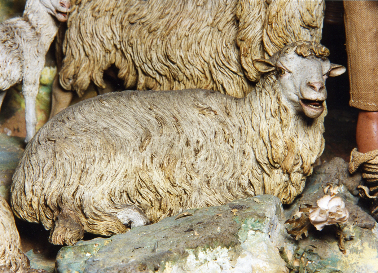 animali (statuetta di presepio) - bottega napoletana (secc. XVIII/ XIX)