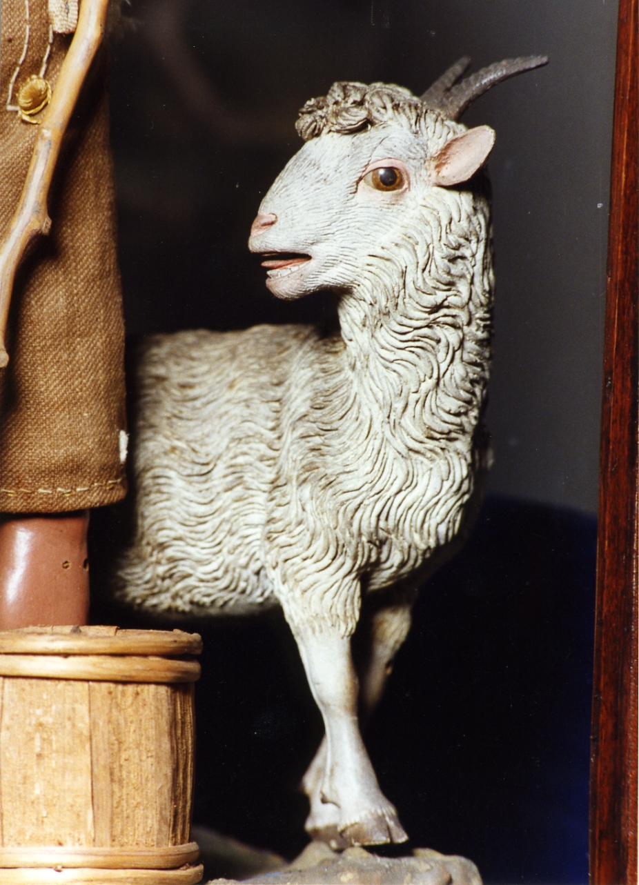 animali (statuetta di presepio) - bottega napoletana (secc. XVIII/ XIX)