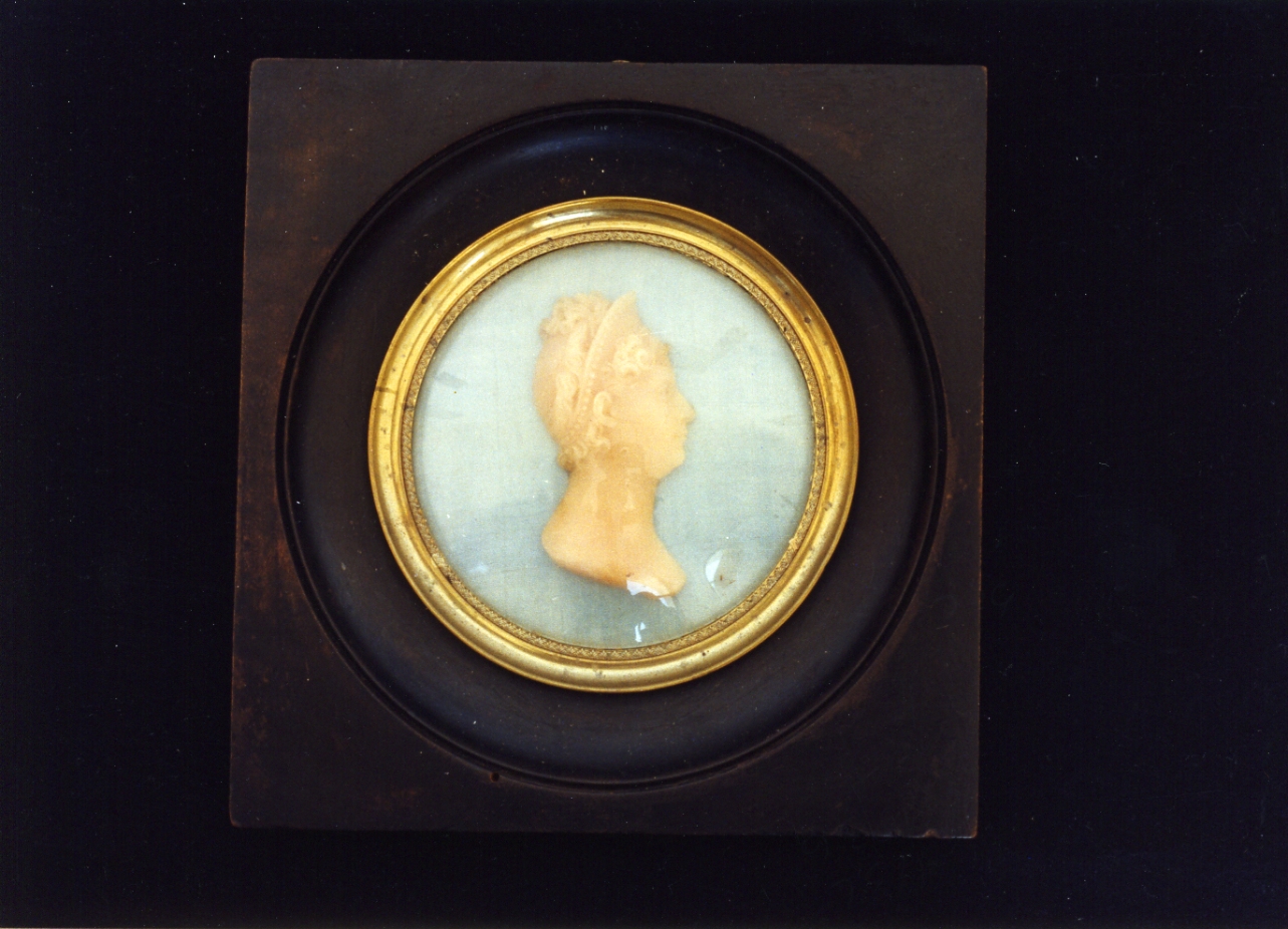 ritratto di donna (rilievo) - bottega italiana (sec. XIX)