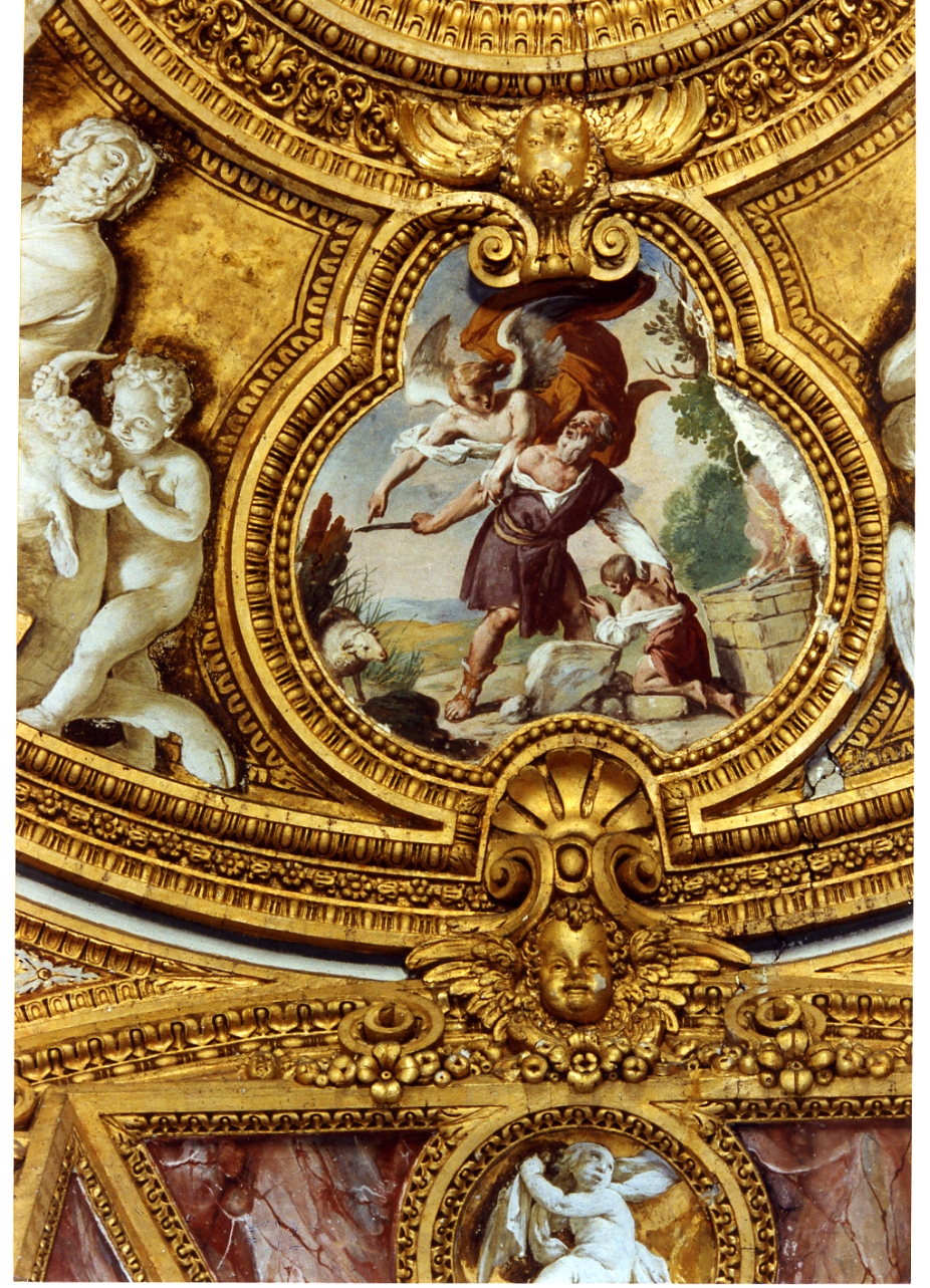 sacrificio di Isacco (dipinto) di Stanzione Massimo (sec. XVII)