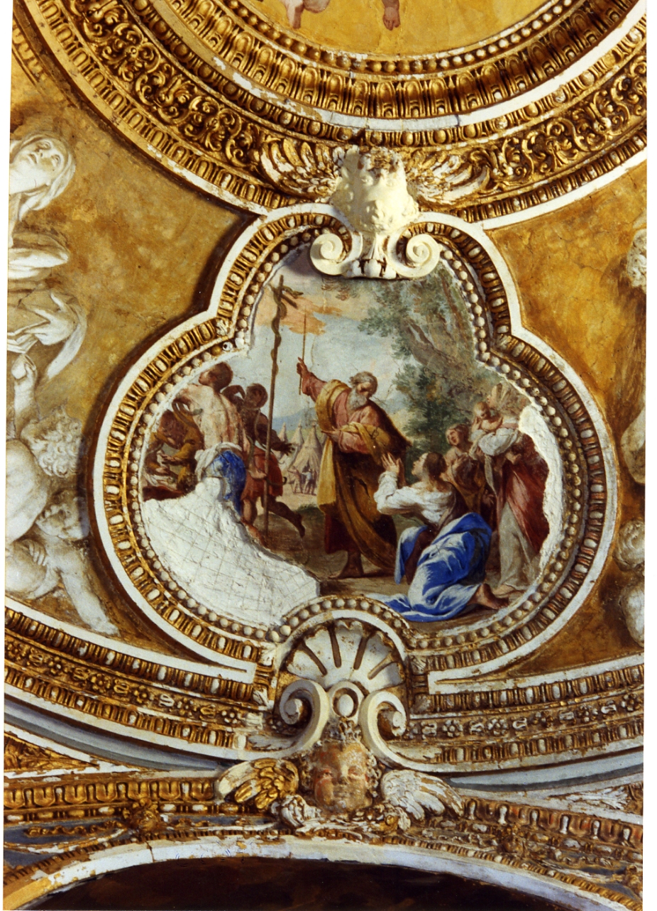 Mosè e il serpente di bronzo (dipinto) di Stanzione Massimo (sec. XVII)