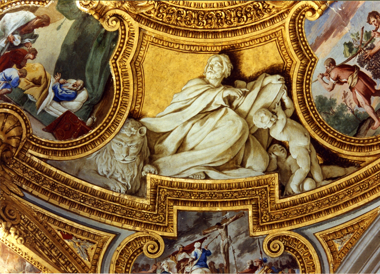 evangelisti (dipinto) di Stanzione Massimo (sec. XVII)