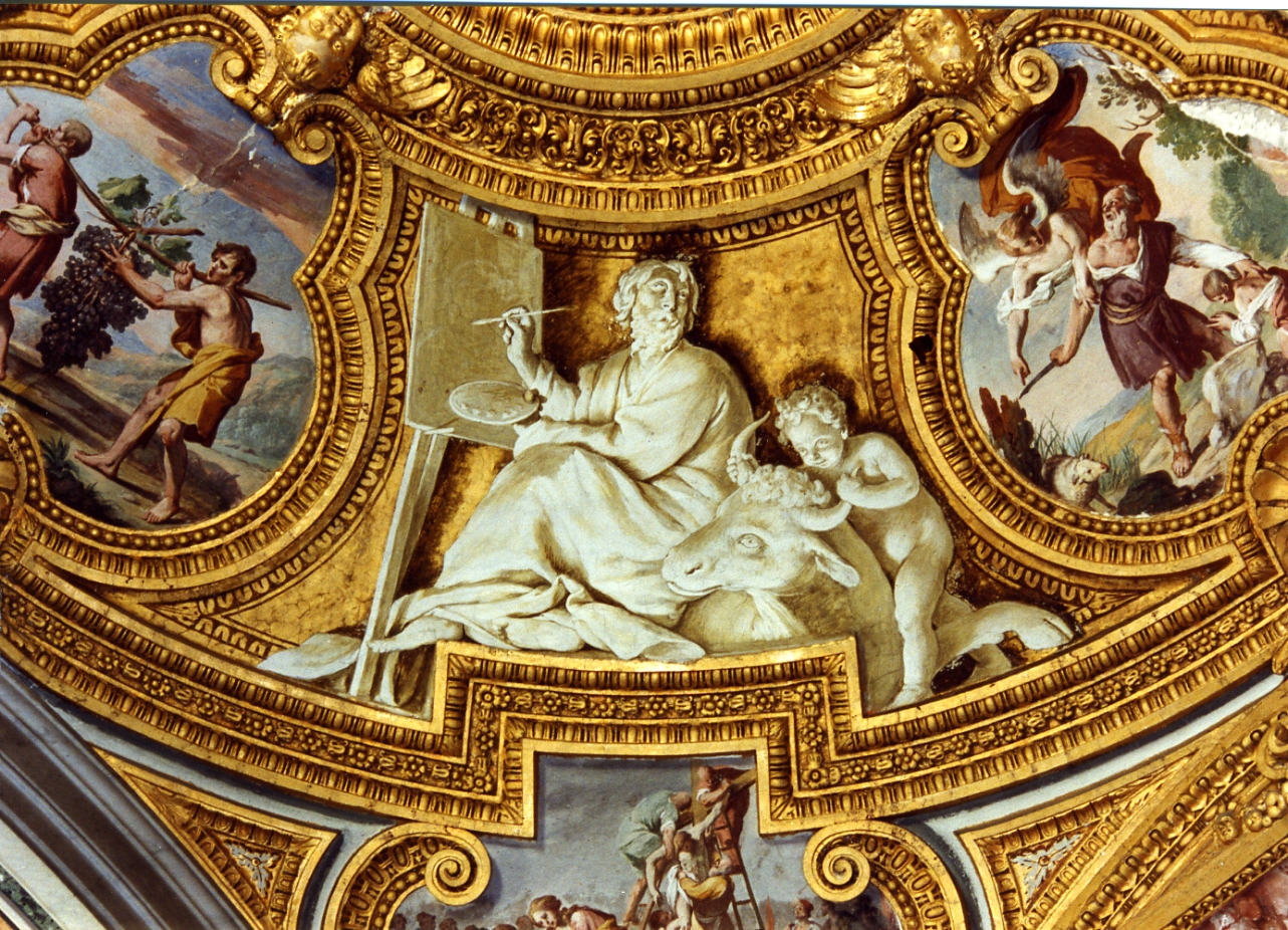 San Luca (dipinto) di Stanzione Massimo (sec. XVII)